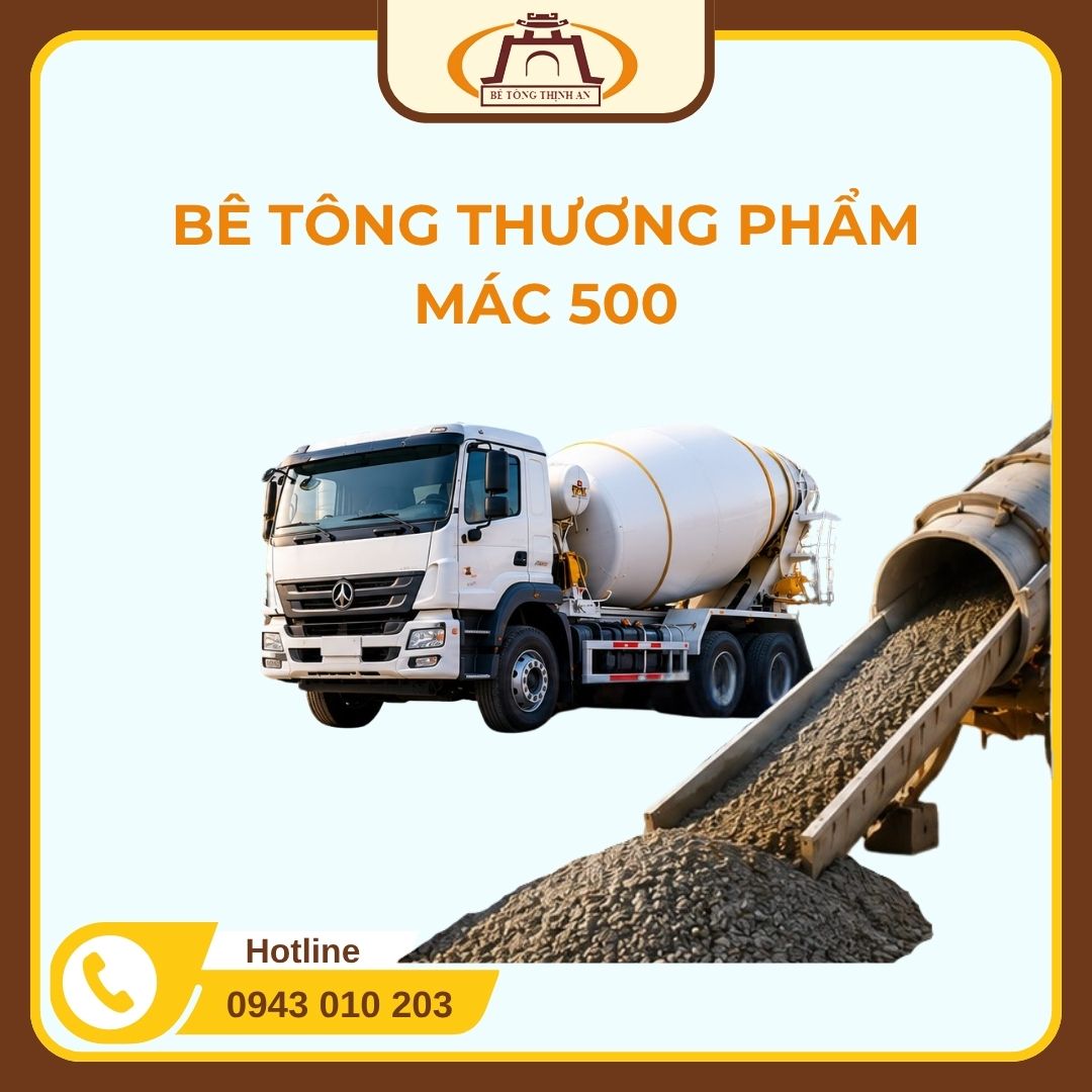 Bê tông thương phẩm MÁC 500
