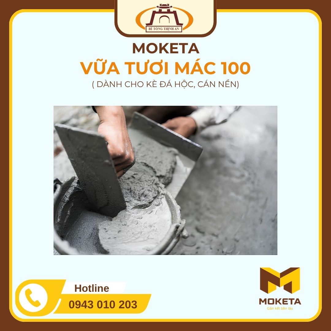 Vữa tươi Mác 100