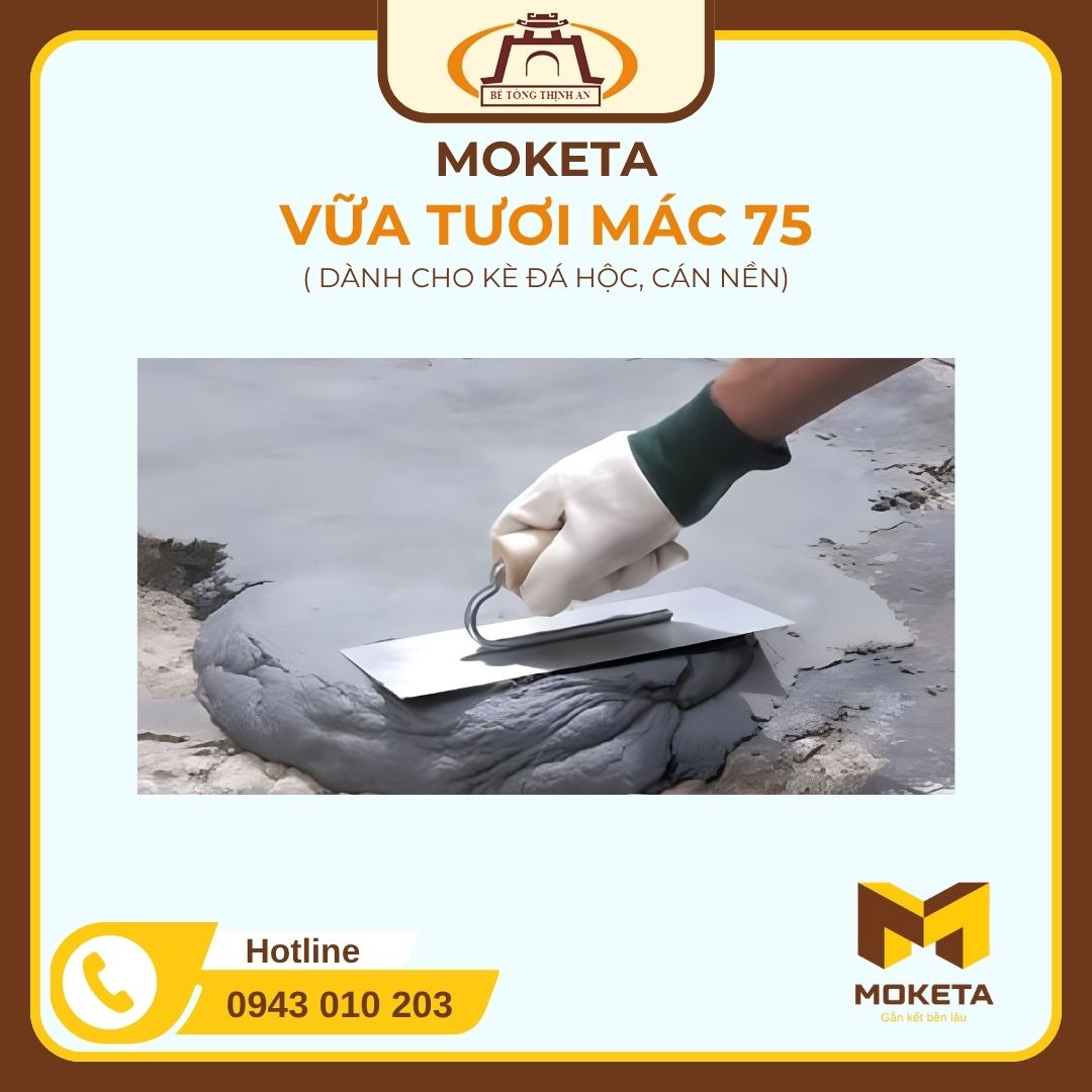 Vữa tươi Mác 75